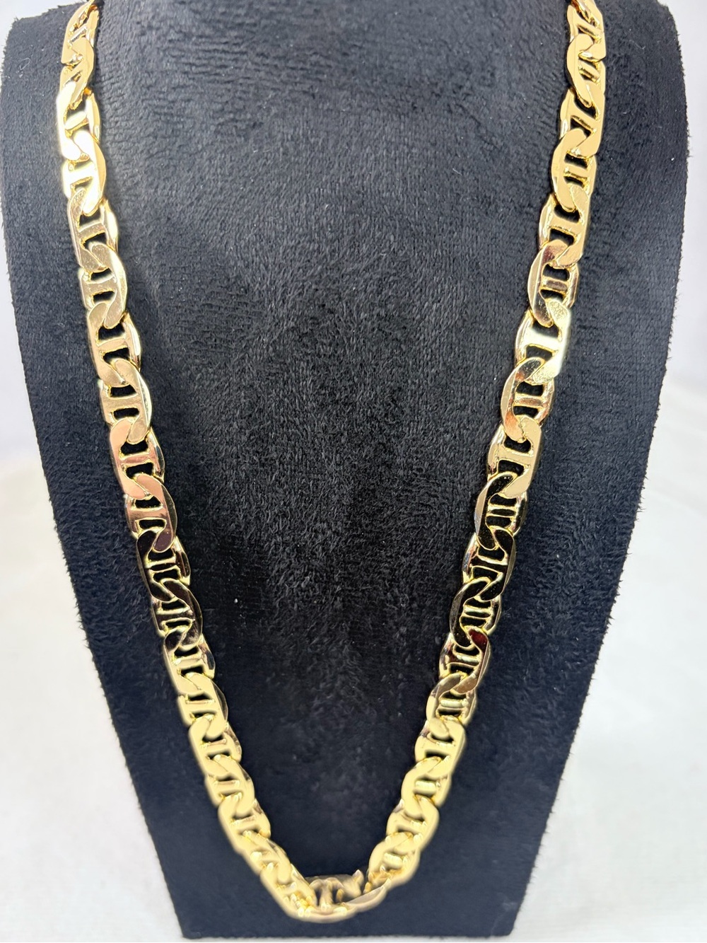 Gold Mariner / Anchor Chain - 14KGP - 22"